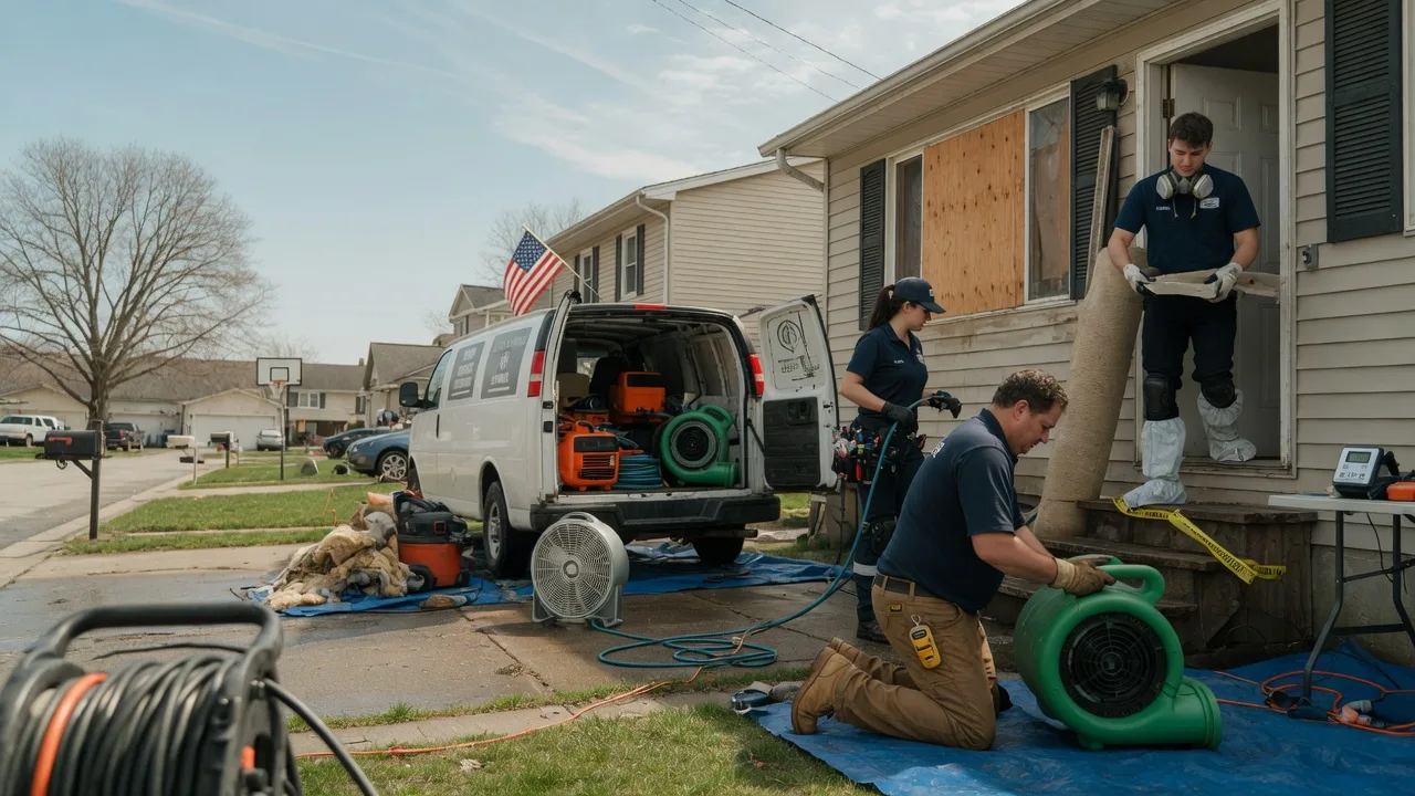 Water Damage Restoration in Mount Cory, OH near me